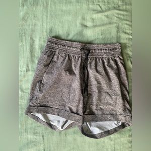 Lululemon size 2 heather gray shorts